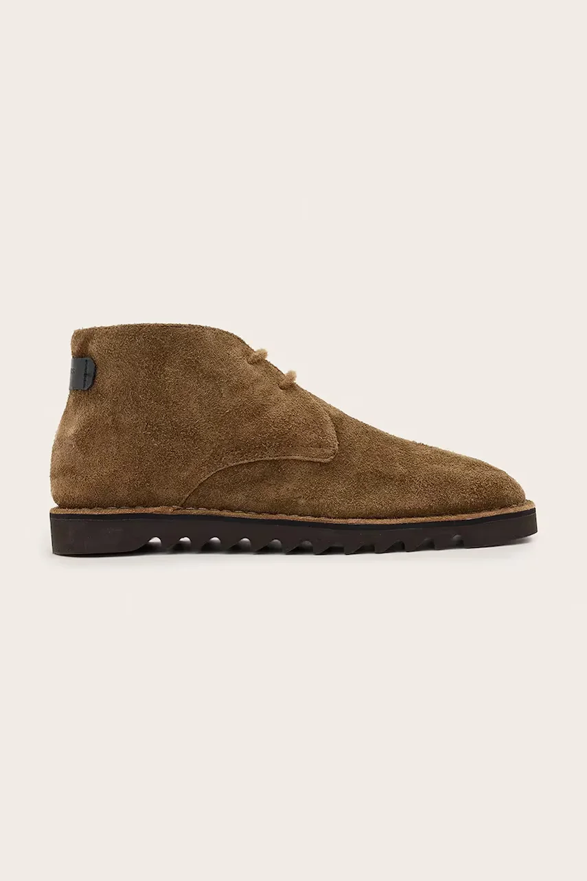 AllSaints botine pentru bărbați din piele Slix Chukka Boot
