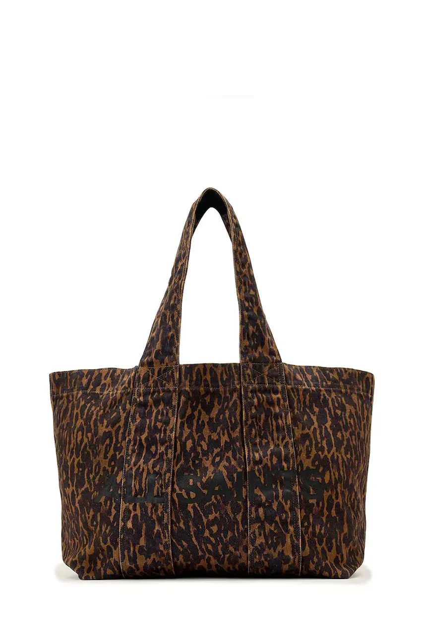 AllSaints geantă tote pentru femei din piele IZZY
