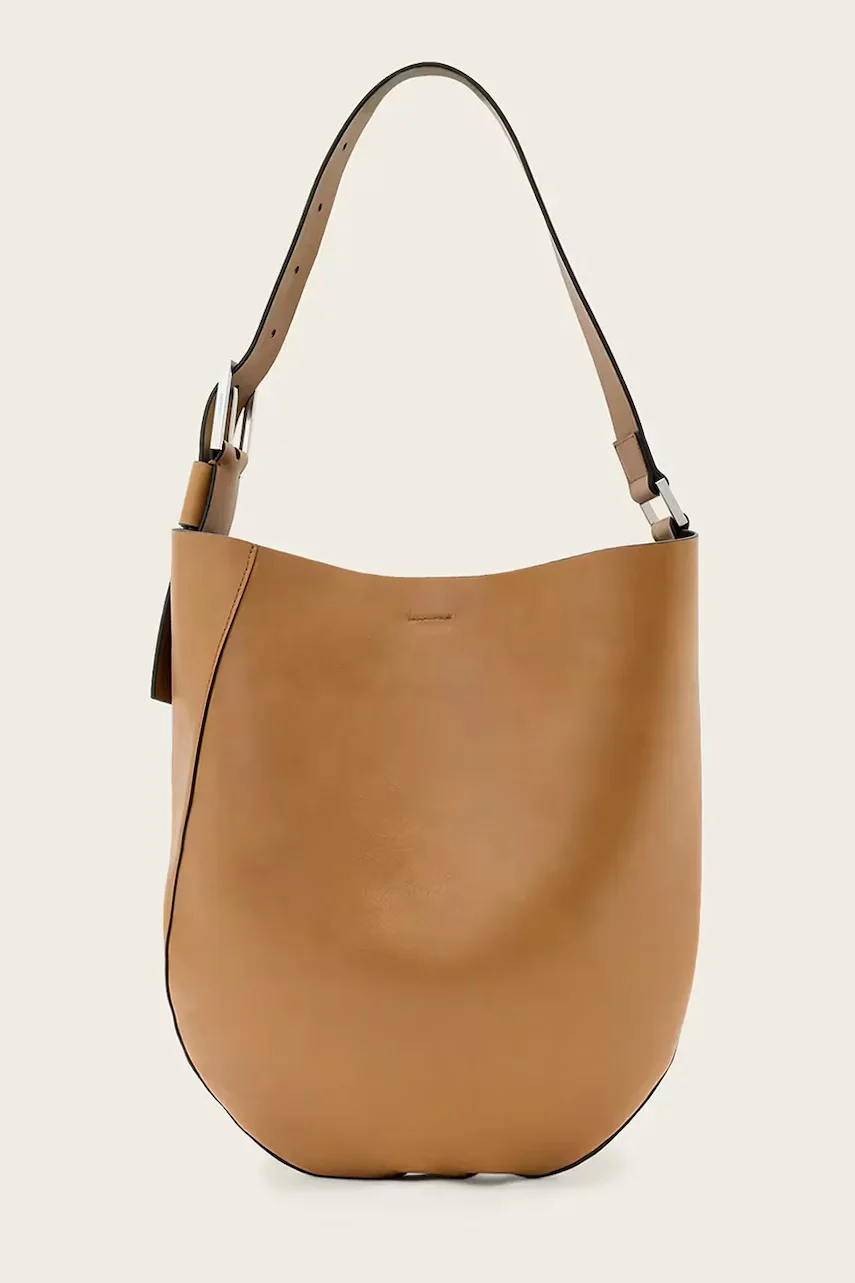 AllSaints geantă tote pentru femei din piele LUNA