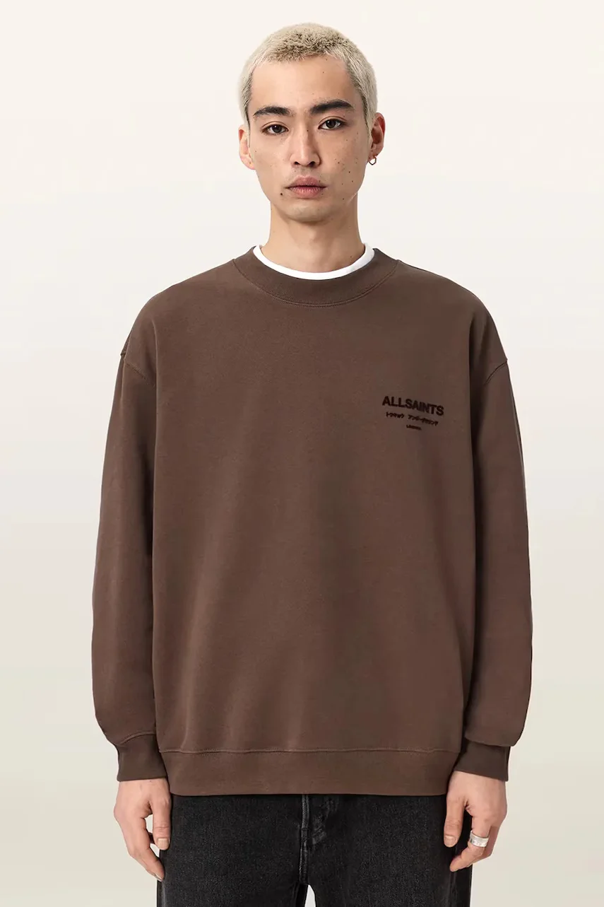 AllSaints hanorac pentru bărbați din bumbac XANDER