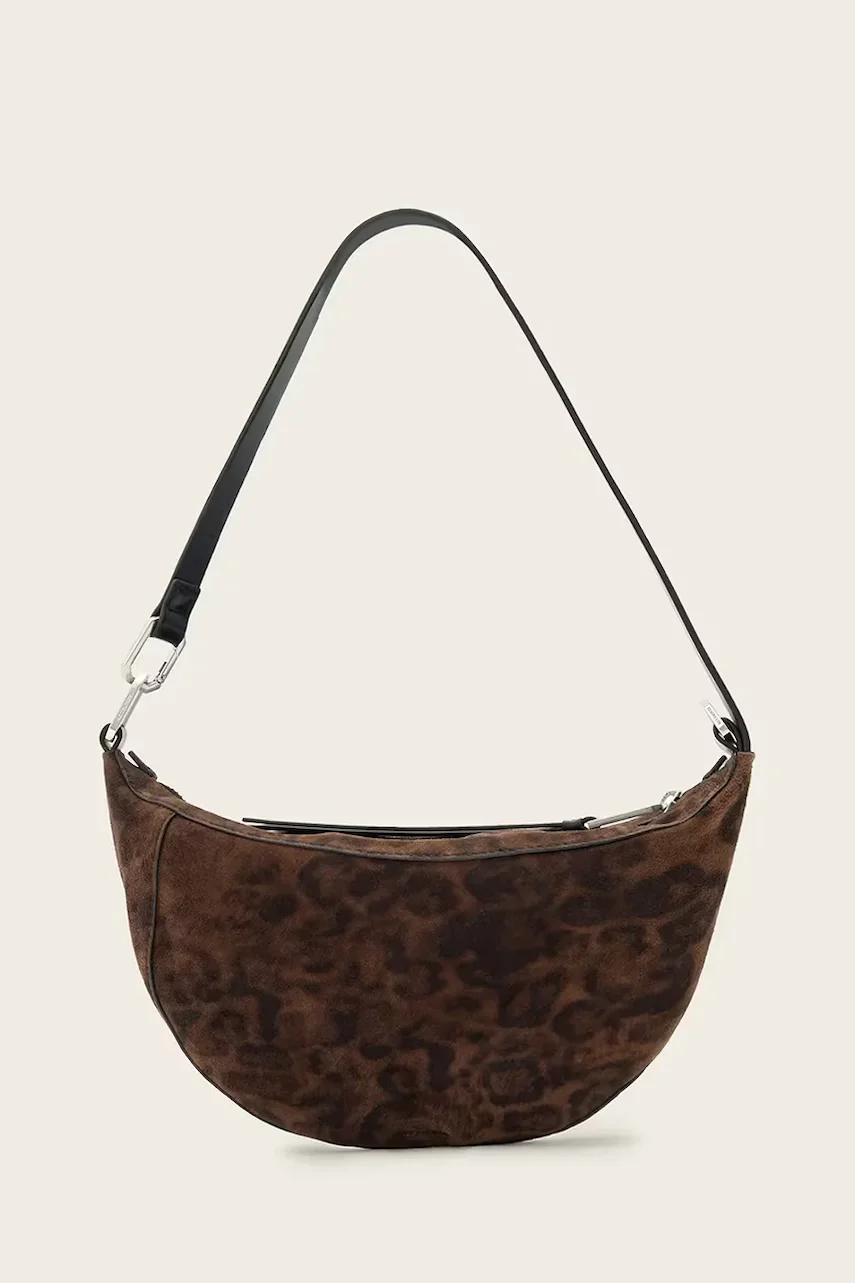 AllSaints hobo bag pentru femei din piele întoarsă LUNA
