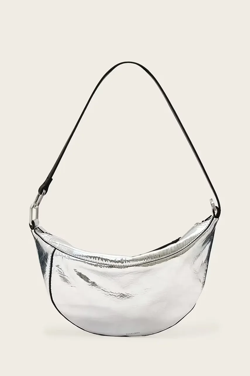 AllSaints hobo bag pentru femei din piele LUNA