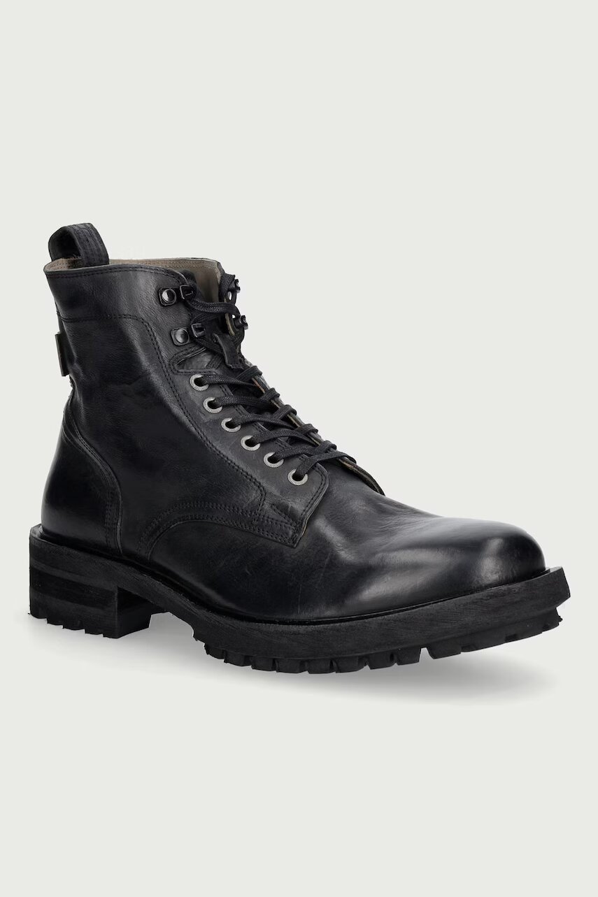 AllSaints încălțăminte pentru bărbați din piele Gleeson Lace Boot