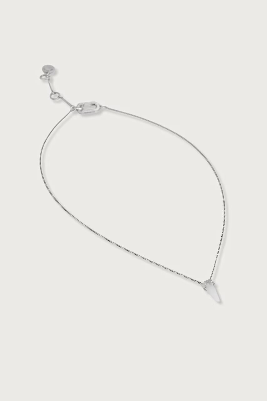 AllSaints lănțișor cu pandantiv pentru femei din metal
