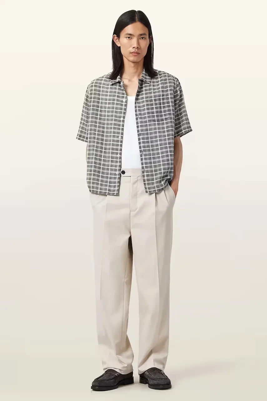 AllSaints pantaloni cu lână TALLIS