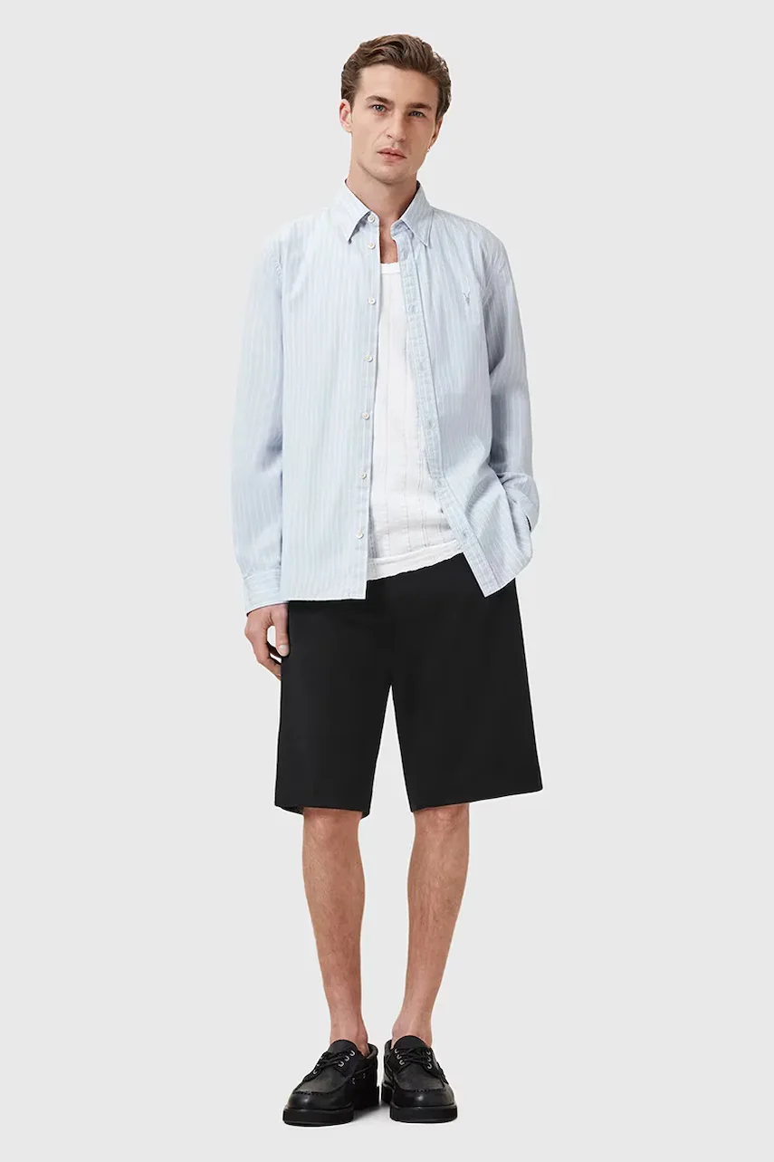 AllSaints pantaloni scurți din bumbac BAY