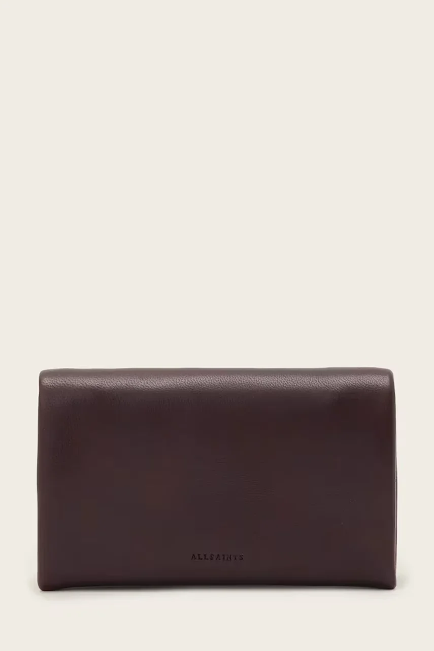 AllSaints portofel pentru femei din piele HARLUNA
