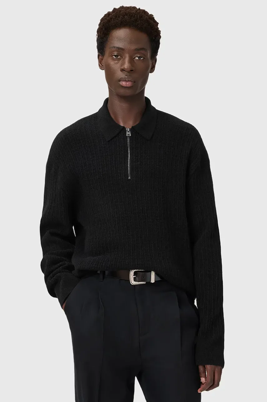 AllSaints pulover din amestec de lână de alpaca JAKOB