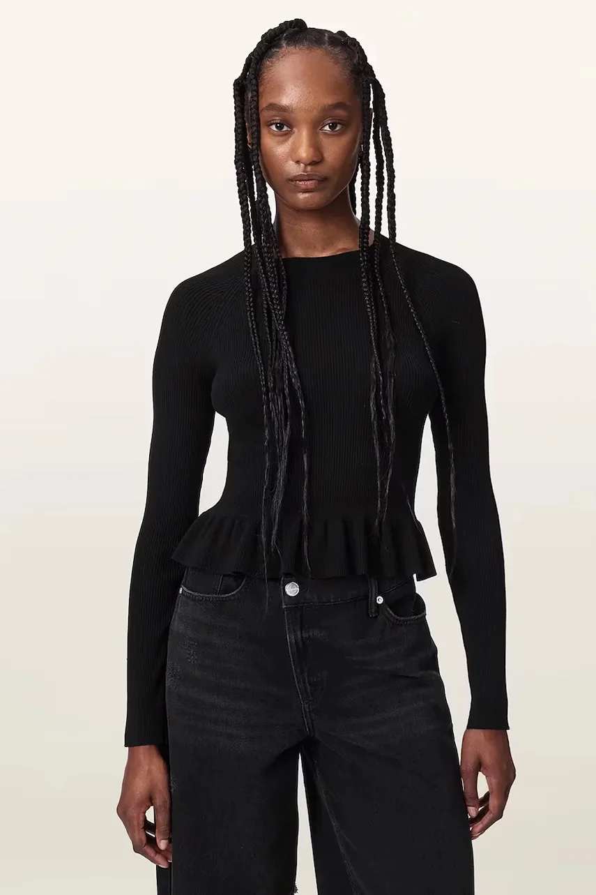 AllSaints pulover pentru femei cu vâscoză JAS