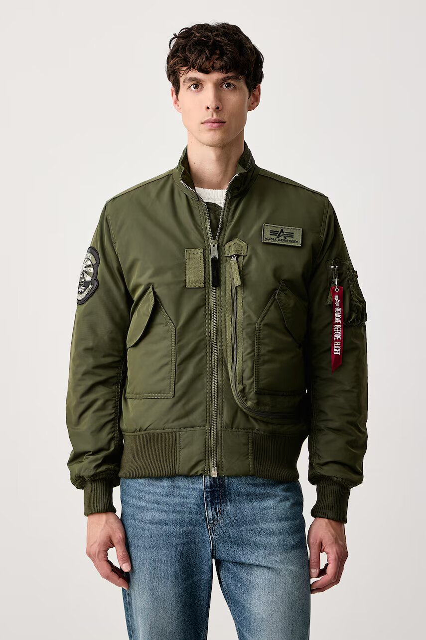 Alpha Industries geacă de tranziție pentru bărbați Aviation Jackets Engine