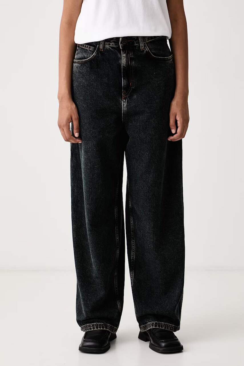 American Vintage blugi wide leg pentru femei