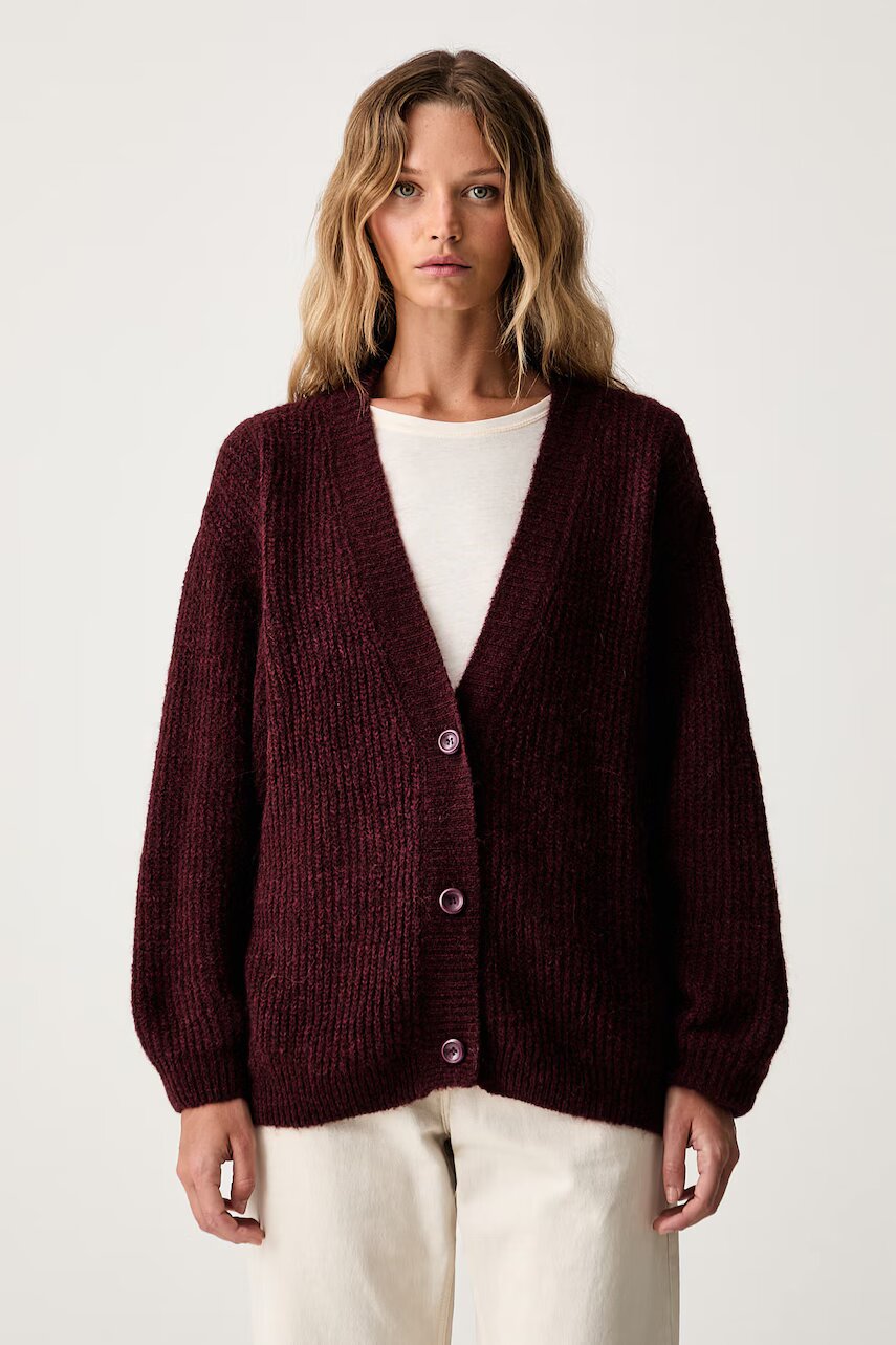 American Vintage cardigan pentru femei cu amestec de lână
