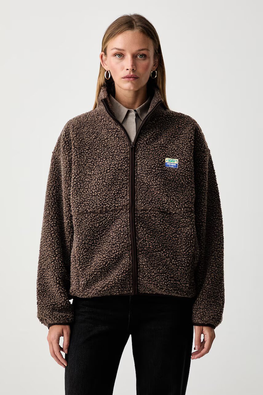 American Vintage hanorac din polar pentru femei