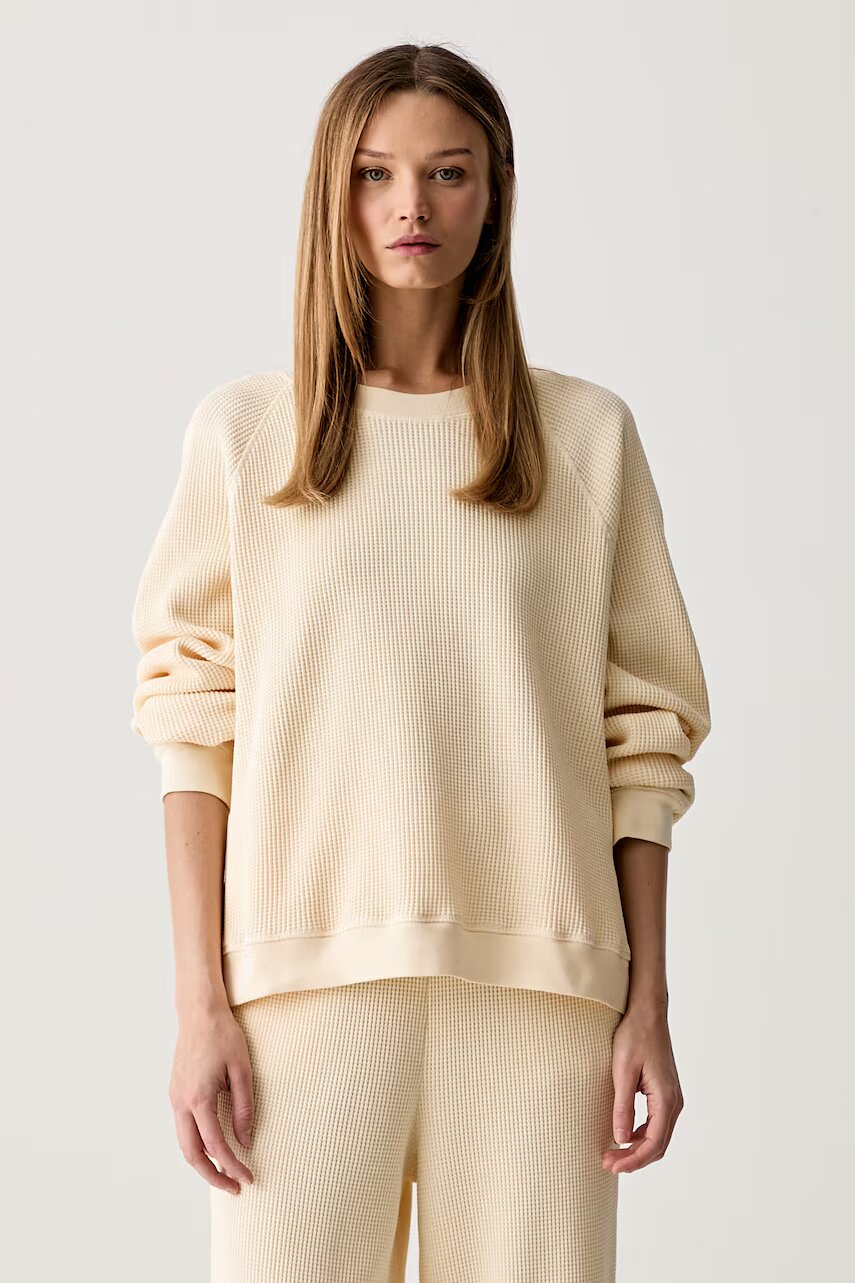 American Vintage hanorac oversized pentru femei din bumbac