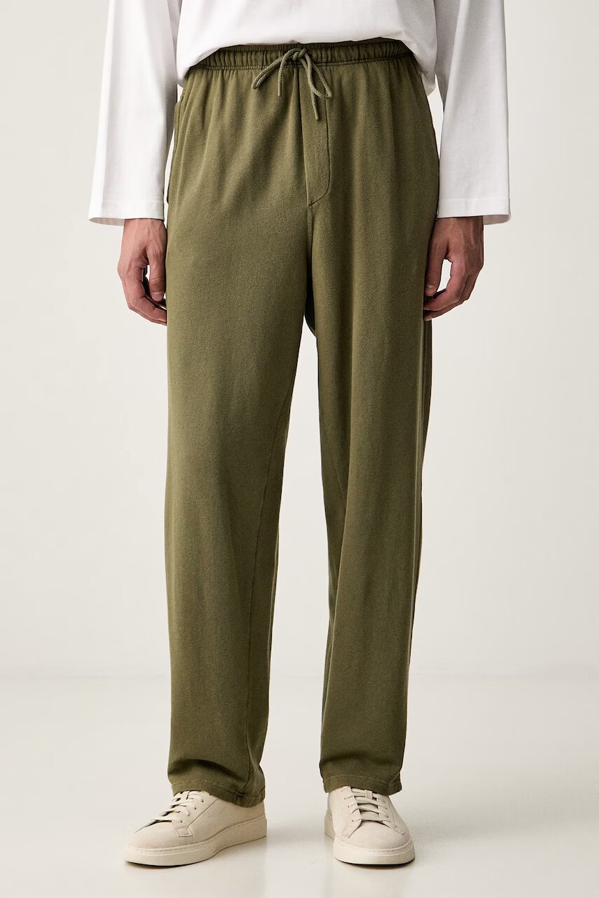American Vintage pantaloni de trening pentru bărbați din bumbac
