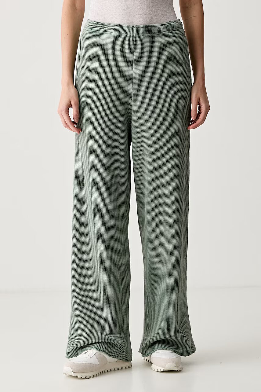 American Vintage pantaloni de trening pentru femei din bumbac