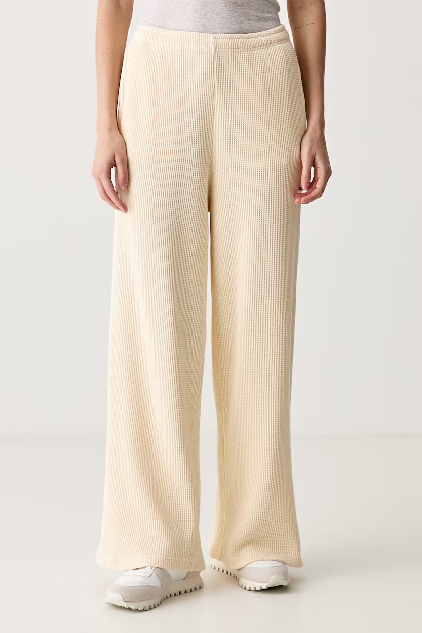 American Vintage pantaloni de trening pentru femei din bumbac