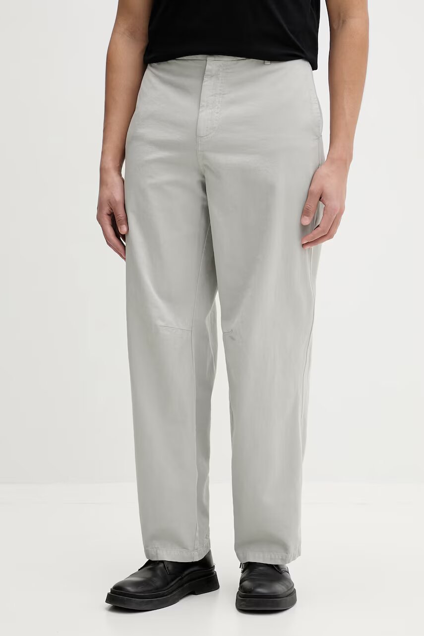 American Vintage pantaloni pentru bărbați din bumbac