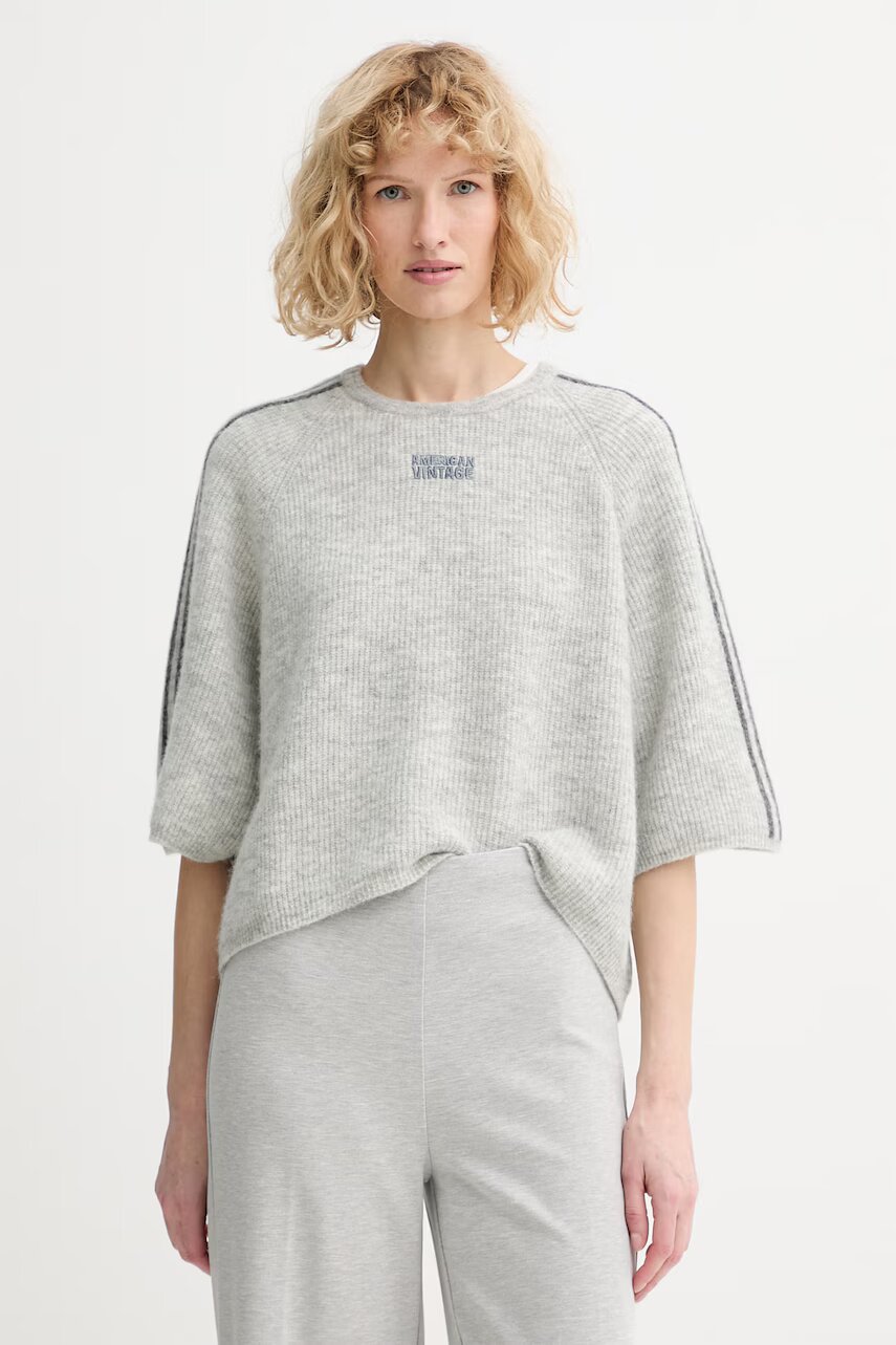 American Vintage pulover din amestec de alpaca