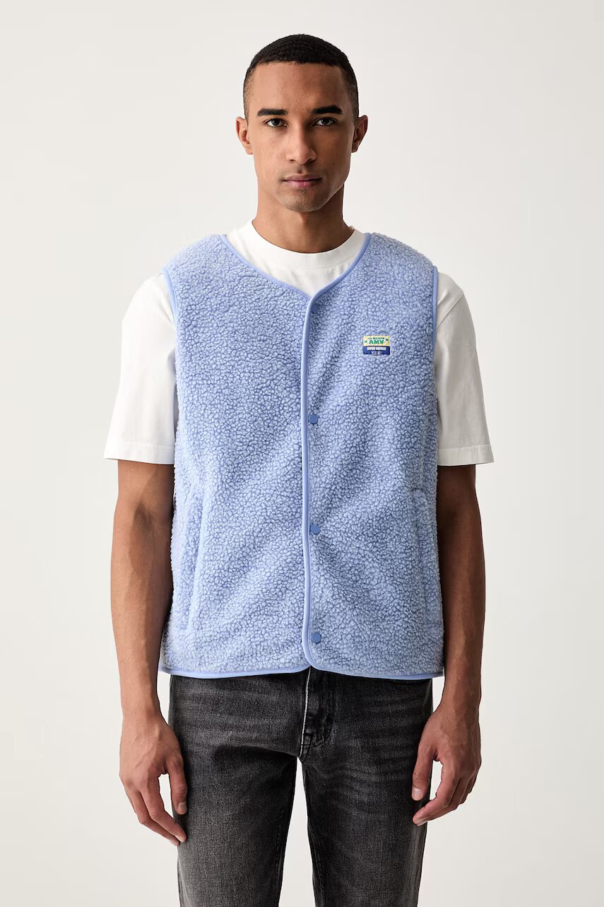 American Vintage vestă pentru bărbați din polar