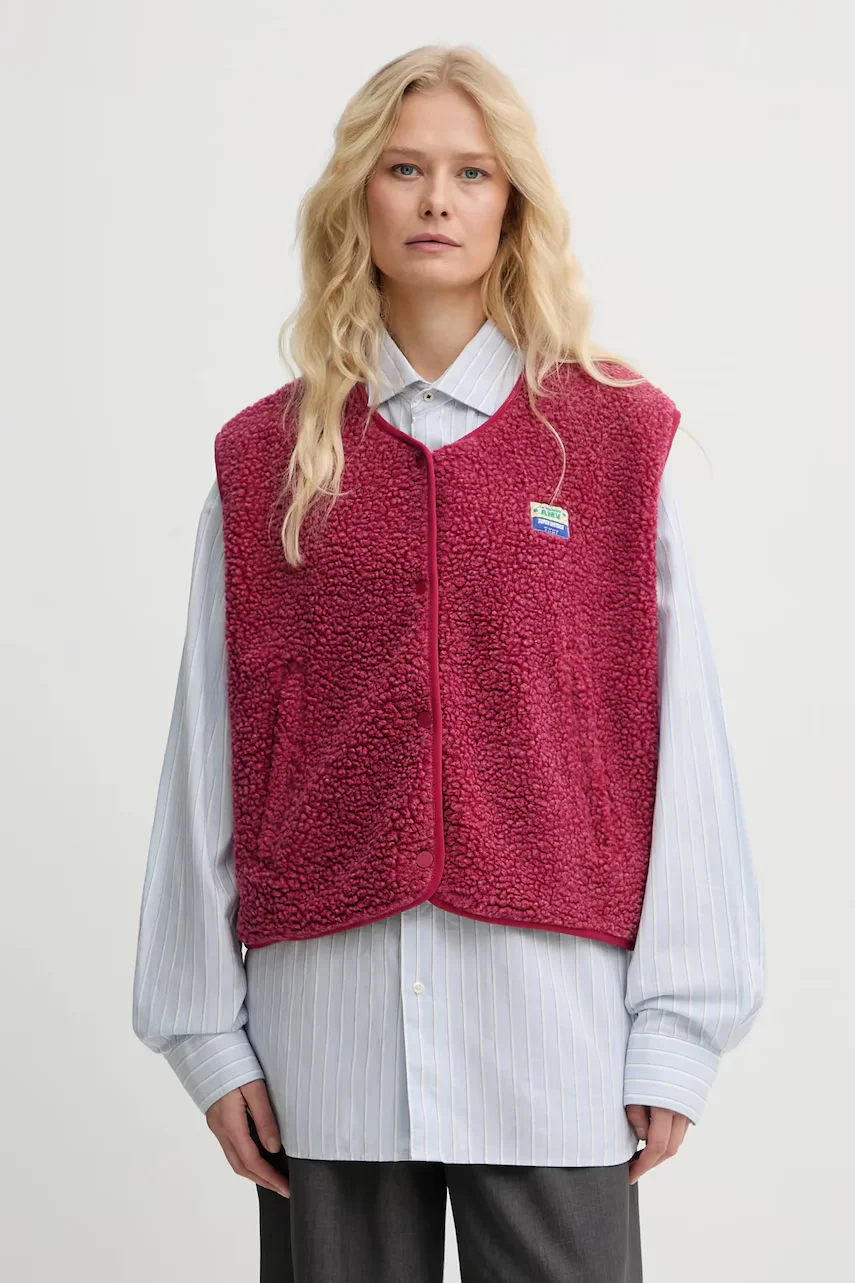 American Vintage vestă pentru femei din polar