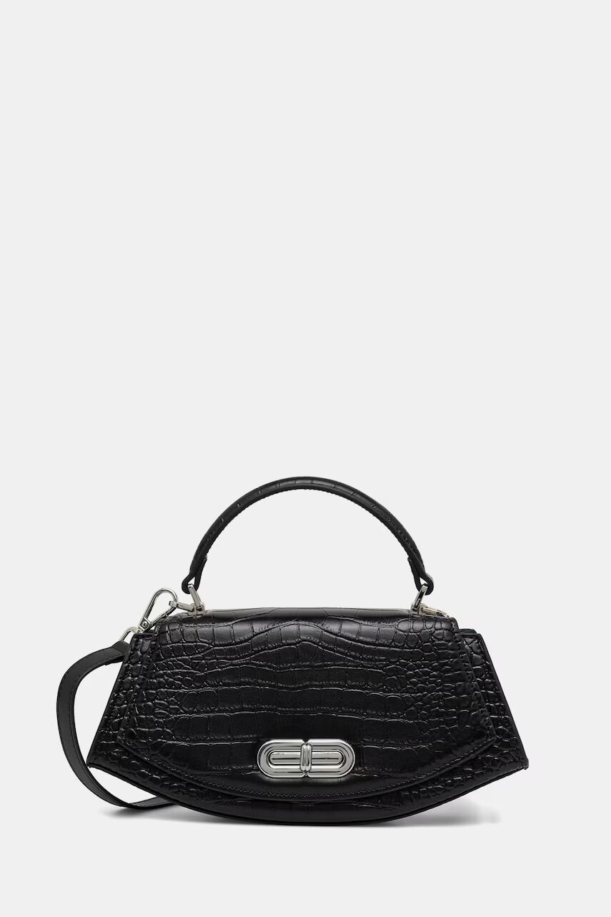 Answear.LAB geantă crossbody pentru femei. din piele
