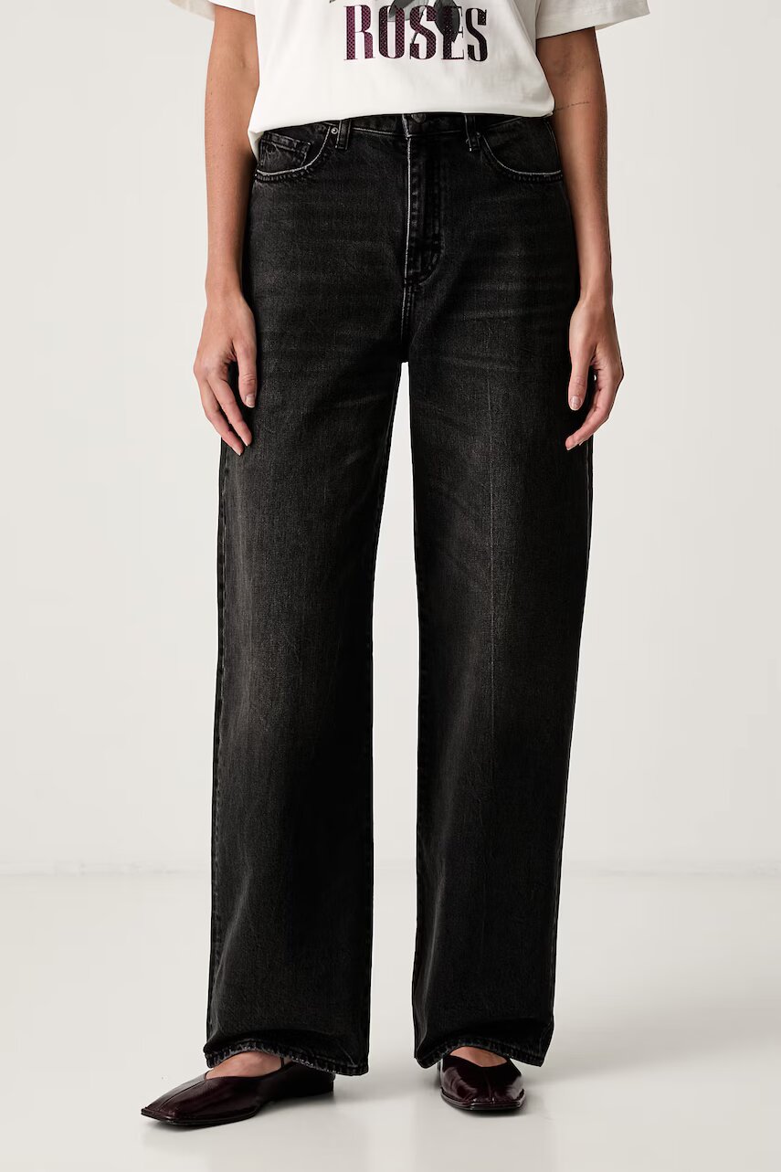 Armani Exchange blugi relaxed fit pentru femei