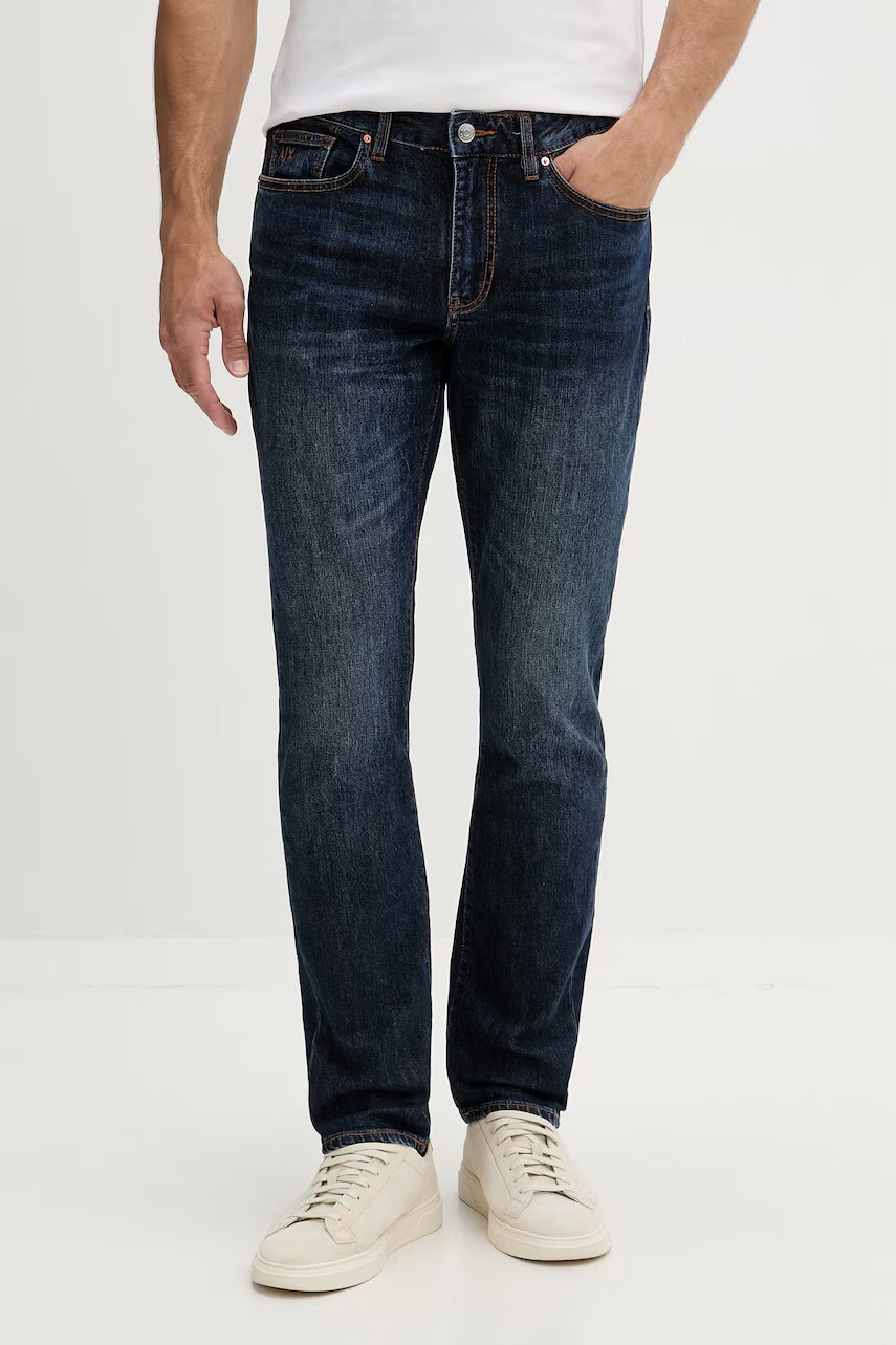 Armani Exchange blugi slim fit pentru bărbați