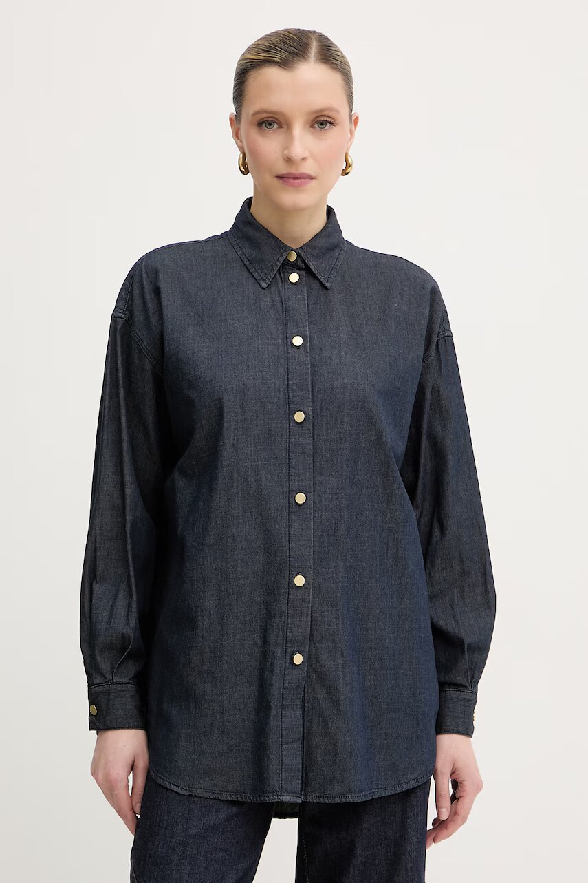 Armani Exchange cămașă pentru femei din denim
