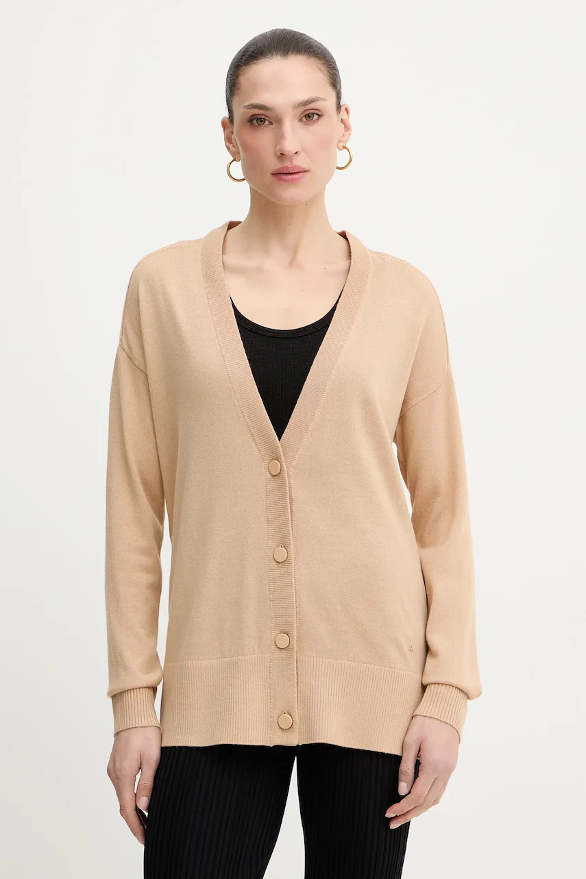 Armani Exchange cardigan din amestec de lână