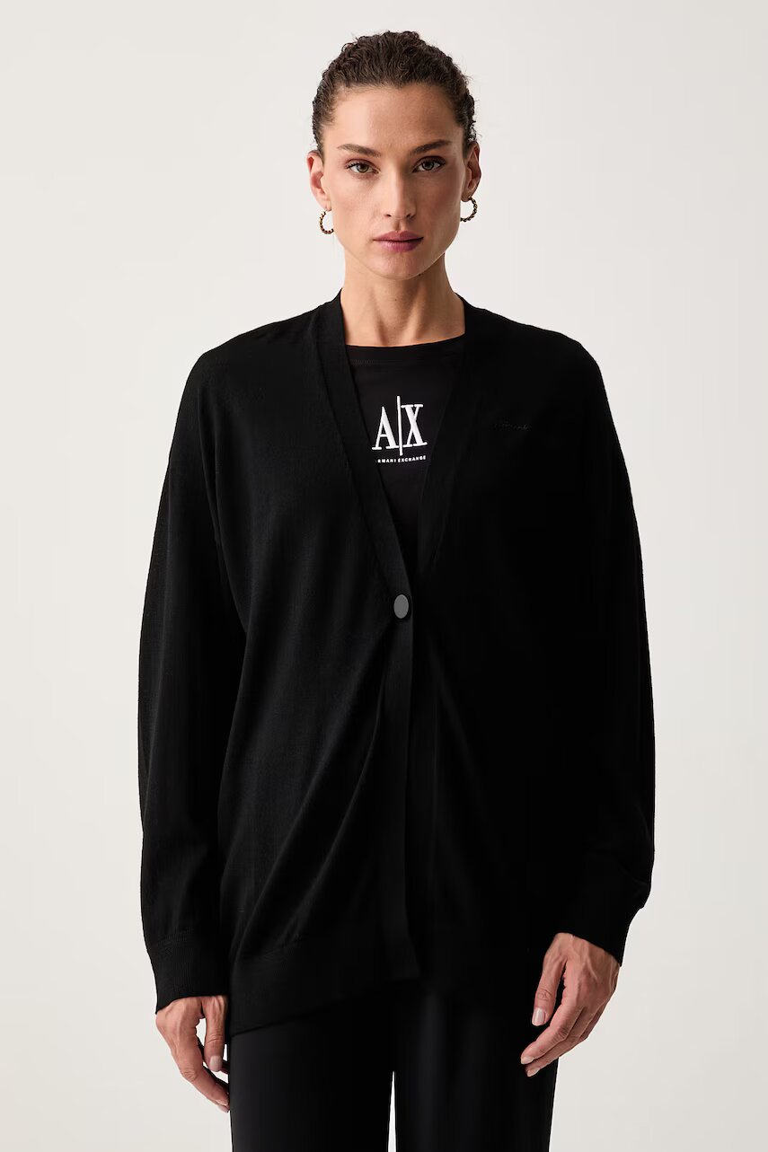 Armani Exchange cardigan pentru femei din lână