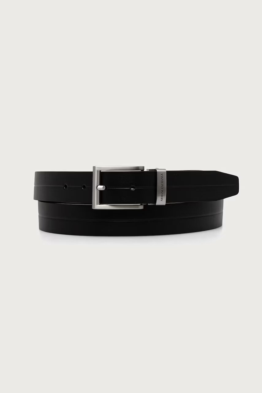 Armani Exchange curea pentru bărbați din piele