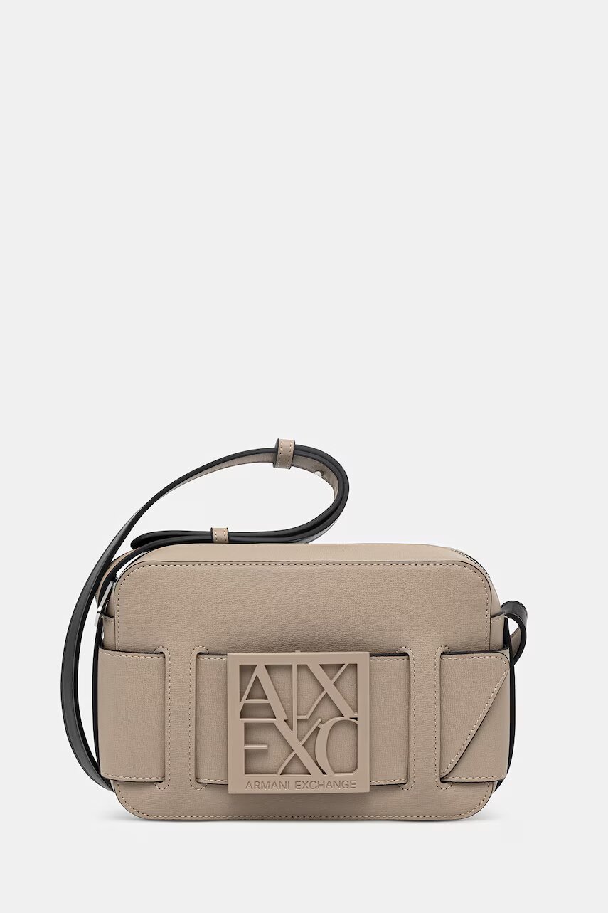 Armani Exchange geantă crossbody pentru femei cu imitație de piele