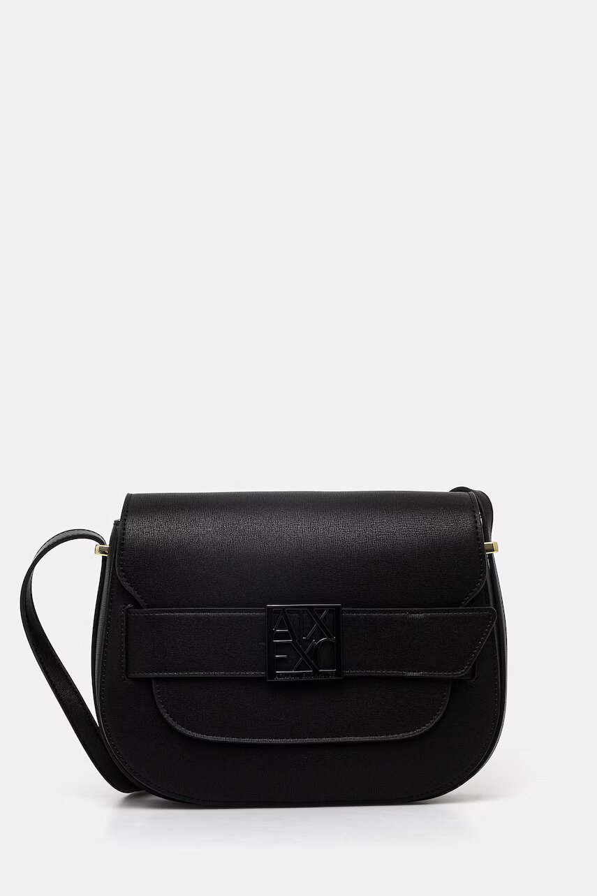 Armani Exchange geantă crossbody pentru femei cu imitație de piele