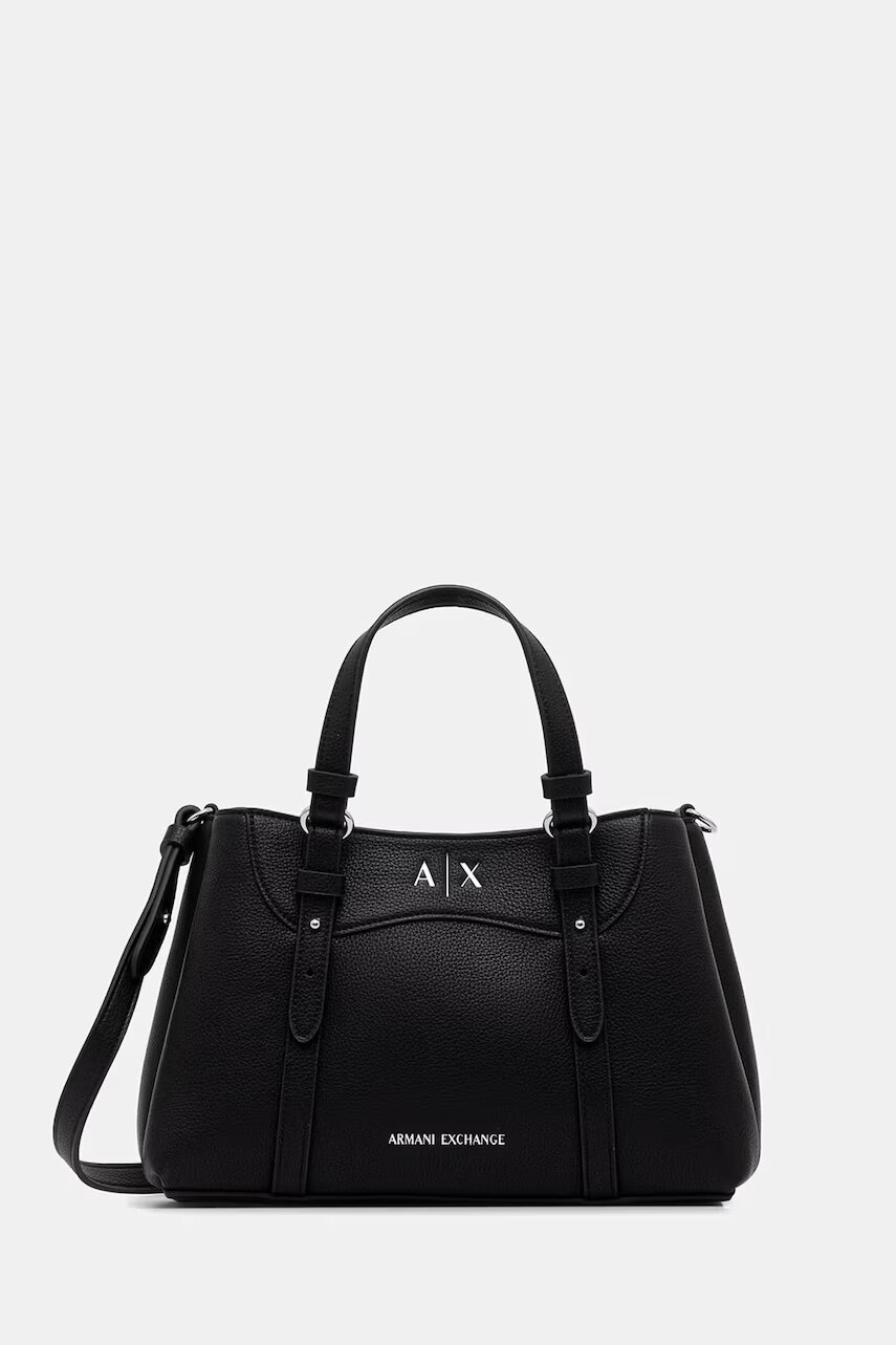 Armani Exchange geantă crossbody pentru femei cu imitație de piele