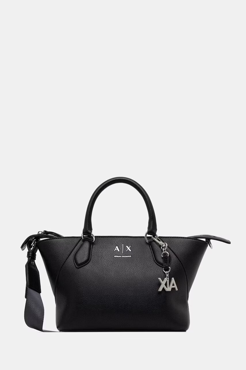 Armani Exchange geantă crossbody pentru femei cu imitație de piele