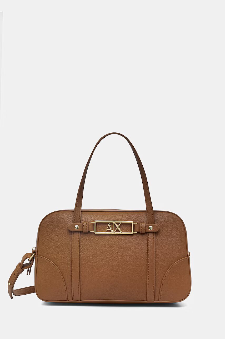 Armani Exchange geantă crossbody pentru femei cu imitație de piele