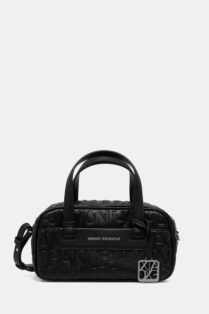 Armani Exchange geantă crossbody pentru femei cu imitație de piele