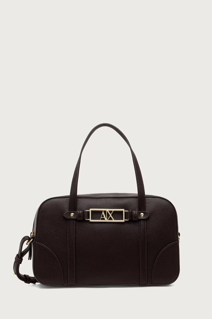 Armani Exchange geantă crossbody pentru femei cu imitație de piele