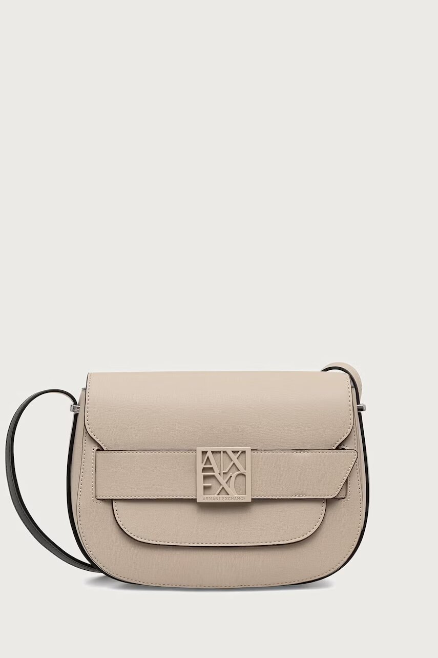 Armani Exchange geantă crossbody pentru femei cu imitație de piele