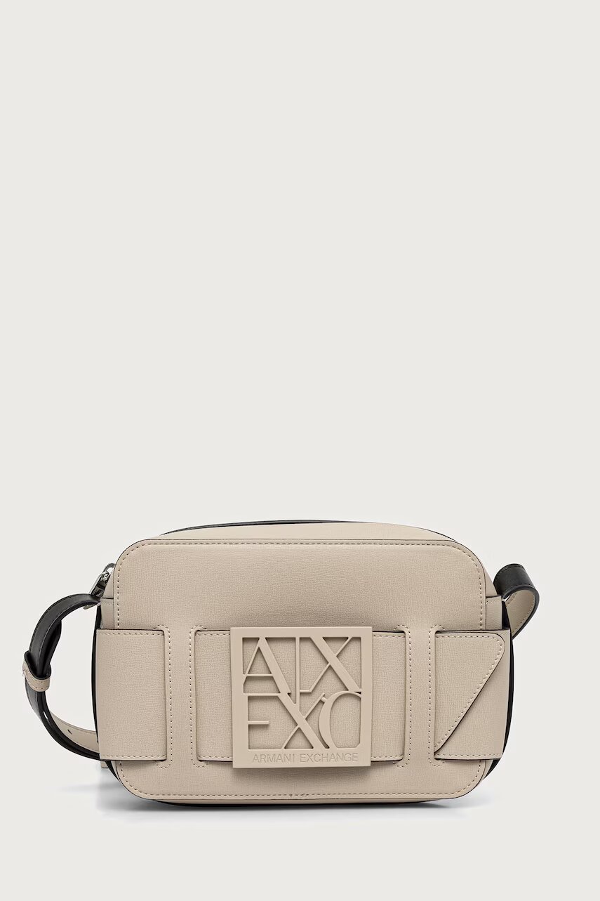 Armani Exchange geantă crossbody pentru femei cu imitație de piele