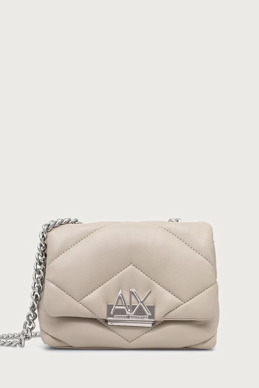 Armani Exchange geantă crossbody pentru femei cu imitație de piele