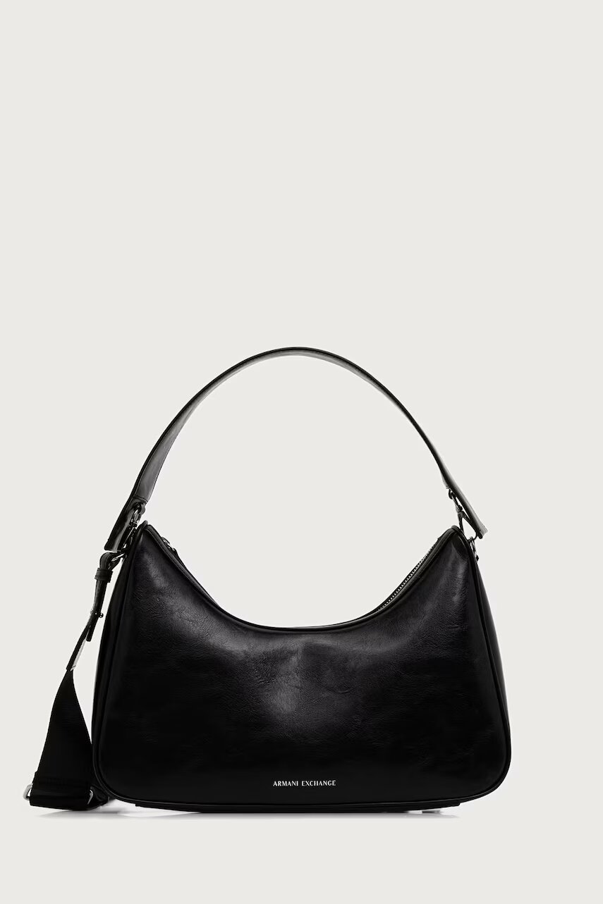 Armani Exchange geantă crossbody pentru femei cu imitație de piele