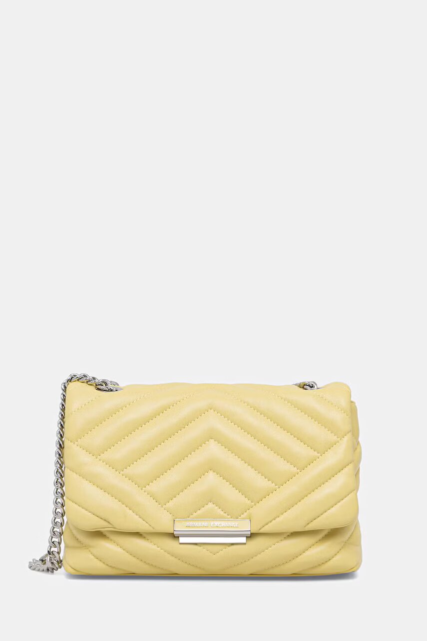 Armani Exchange geantă crossbody pentru femei cu imitație de piele
