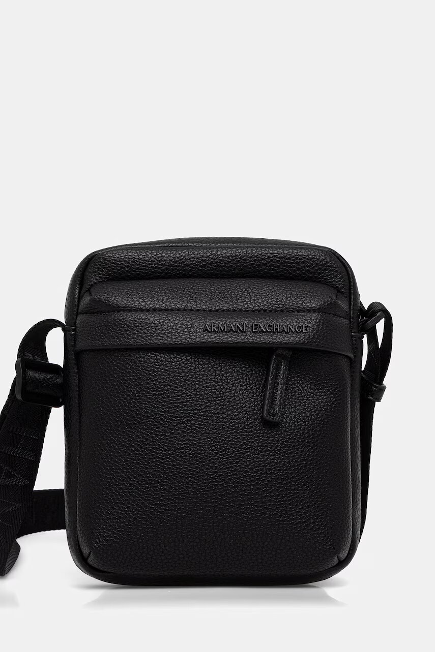 Armani Exchange geantă mică pentru bărbați cu imitație de piele
