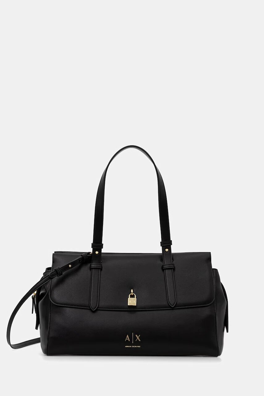 Armani Exchange geantă shopper pentru femei cu imitație de piele