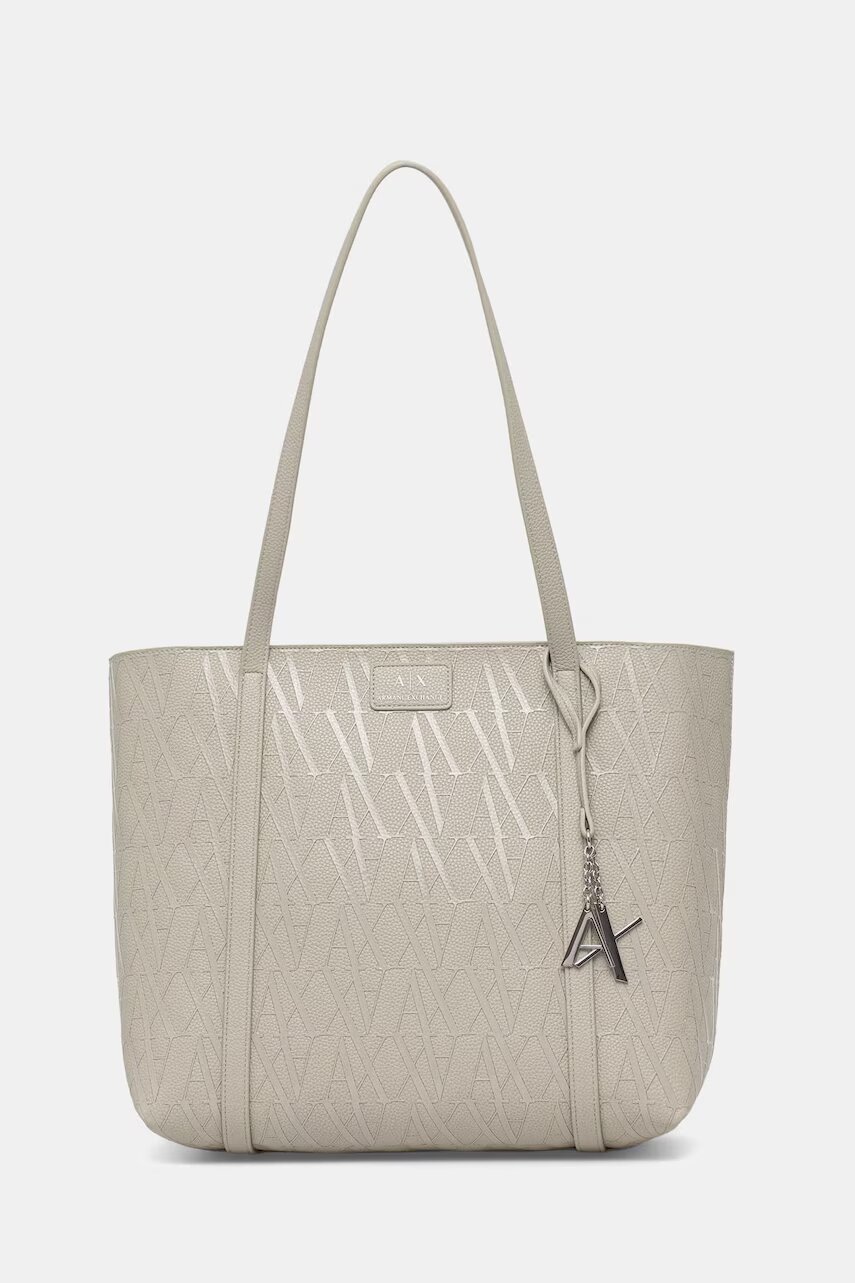 Armani Exchange geantă shopper pentru femei cu imitație de piele