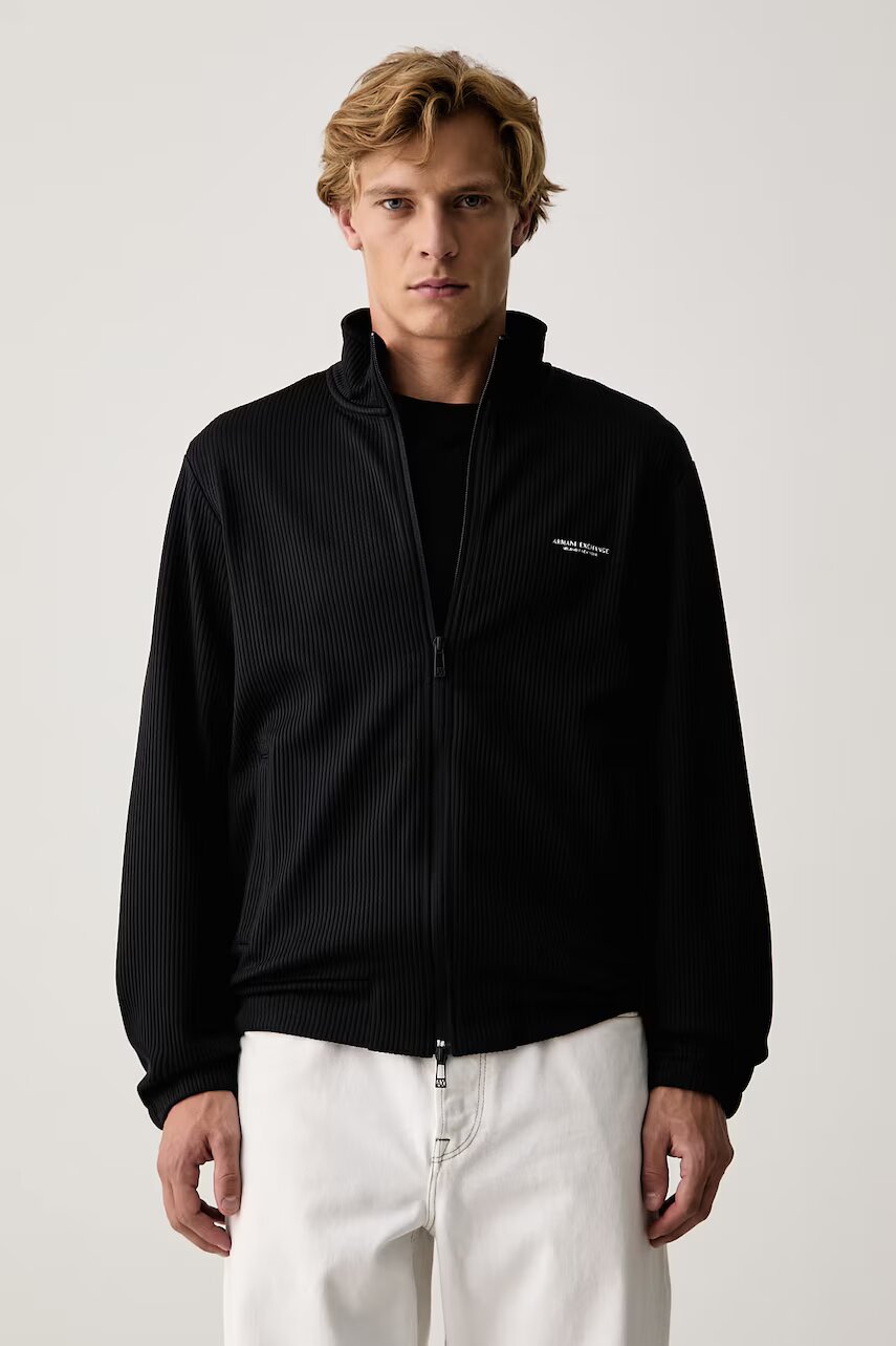 Armani Exchange hanorac cu fermoar pentru bărbați