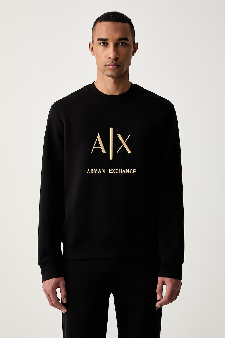 Armani Exchange hanorac pentru bărbați cu bumbac