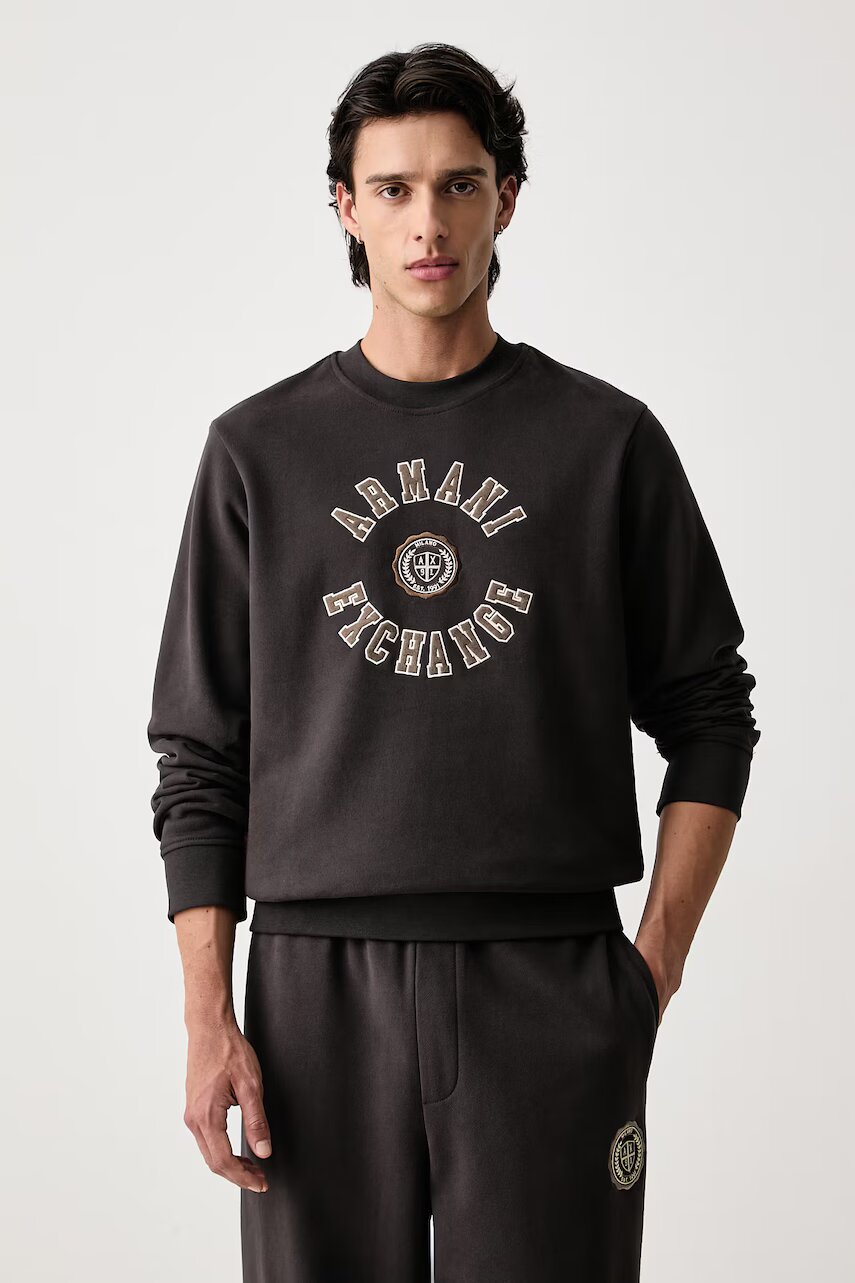 Armani Exchange hanorac pentru bărbați din bumbac